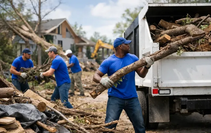 Storm Debris Hauling Help After the Mess
