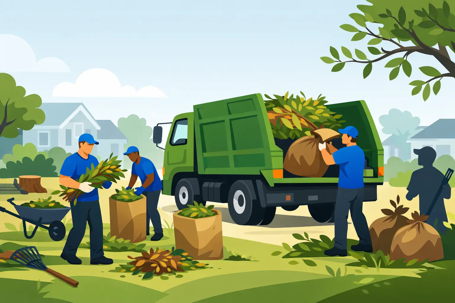 Yard Waste Hauling Service: What to Expect