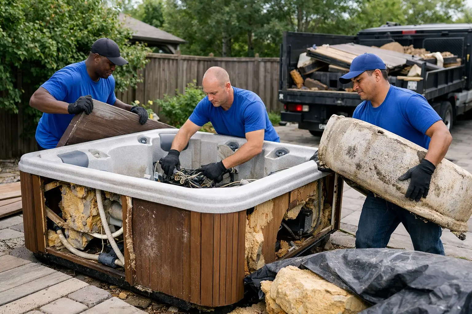 Hot Tub Removal Service: What to Expect