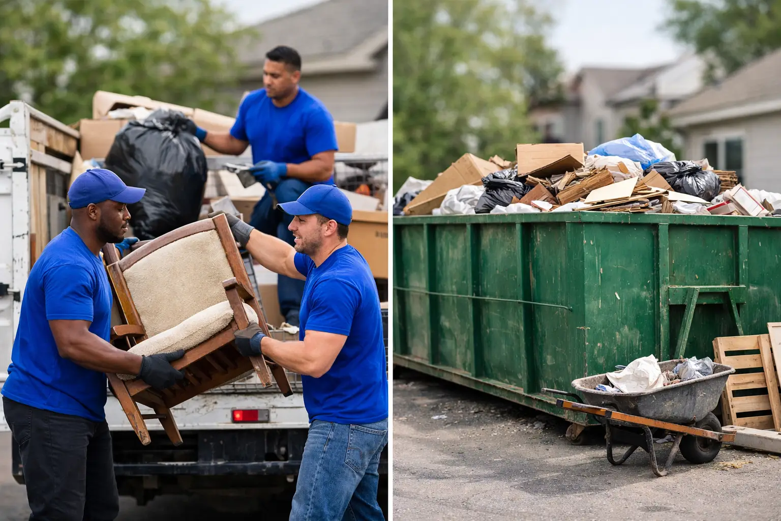Junk Hauling vs Dumpster: Which Costs Less?