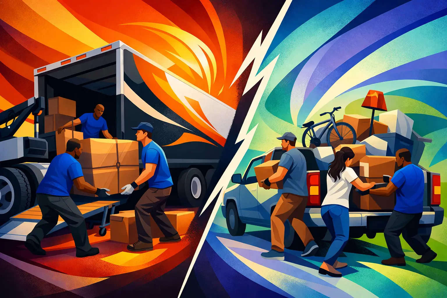 Professional Hauling vs DIY Hauling
