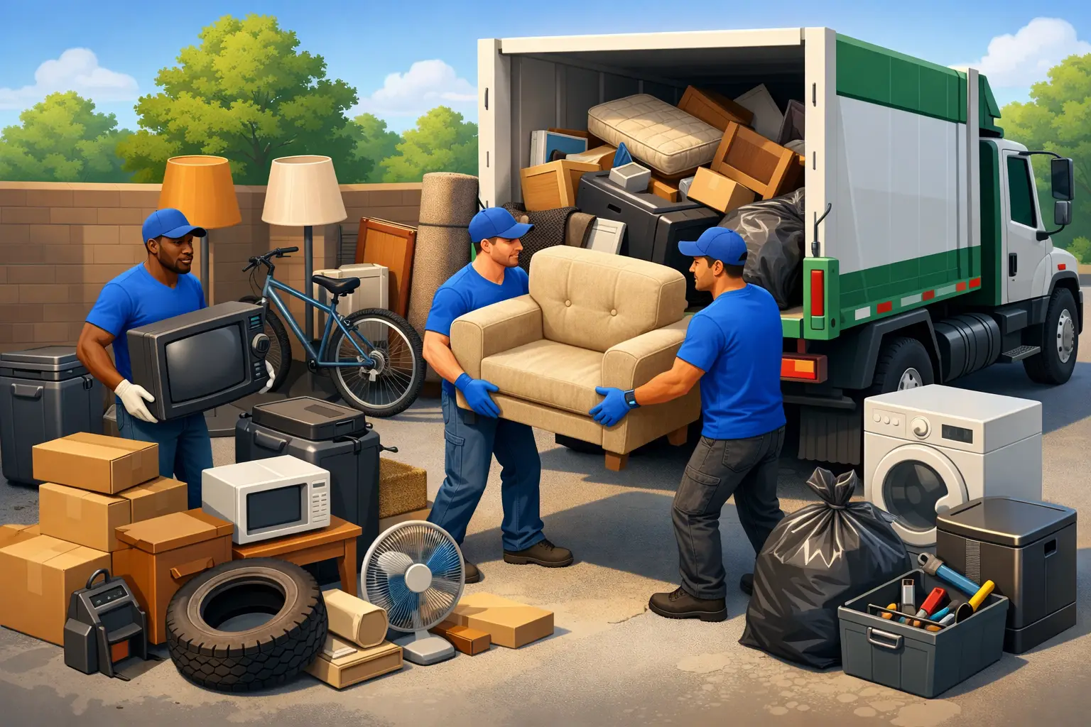 What Items Do Junk Haulers Take?