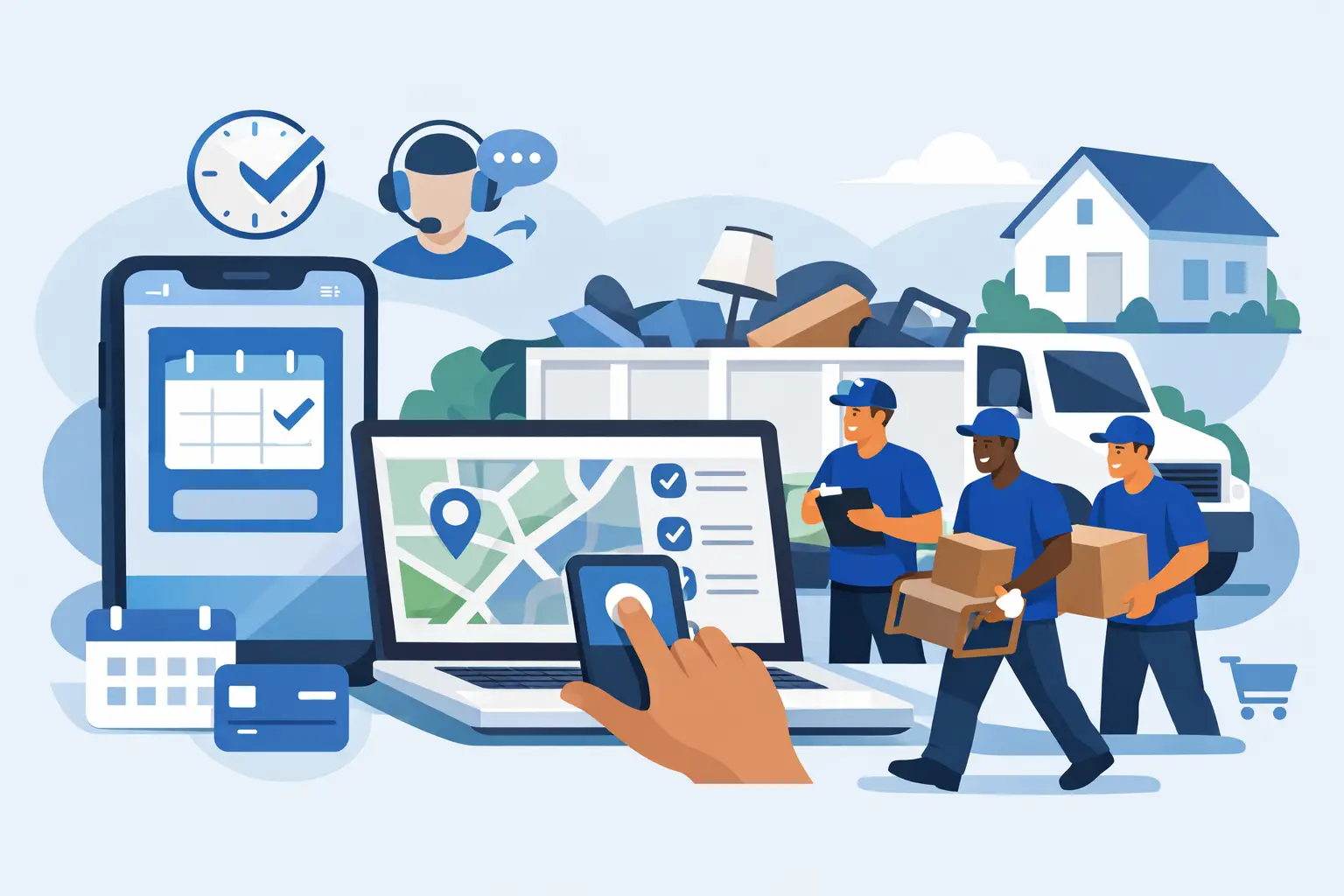 Best Junk Removal Booking Methods