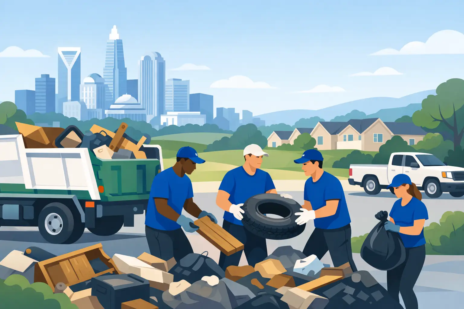 Charlotte Debris Removal Reviews for Huntersville
