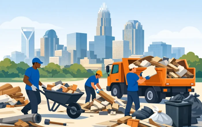 How to Clear Renovation Debris in Charlotte