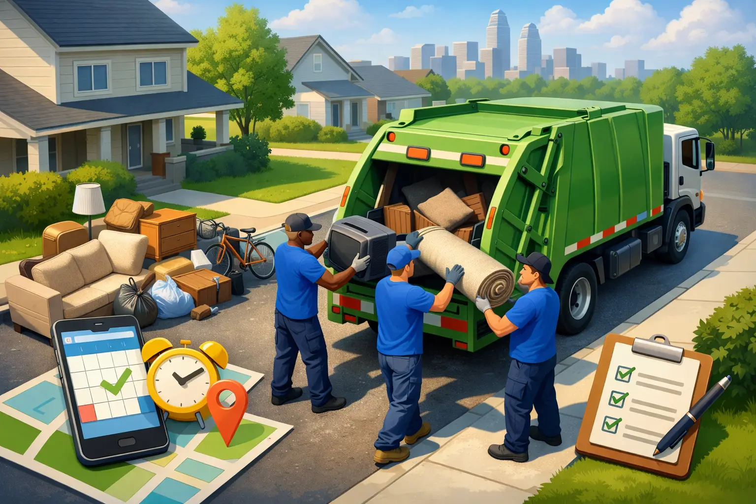 How to Schedule Bulk Junk Pickup in Charlotte
