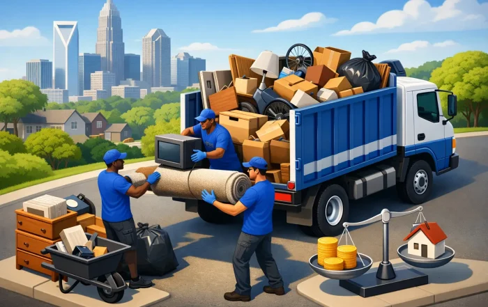 Truckload Junk Removal Pricing in Charlotte
