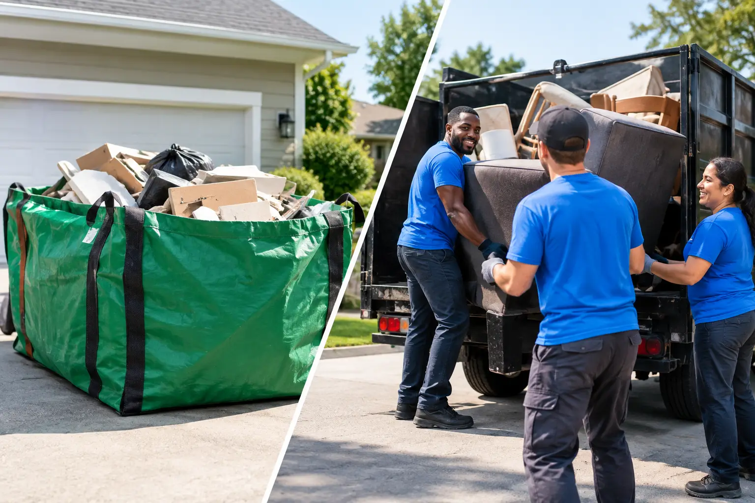 Bagster Versus Charlotte Junk Removal: Which Wins?