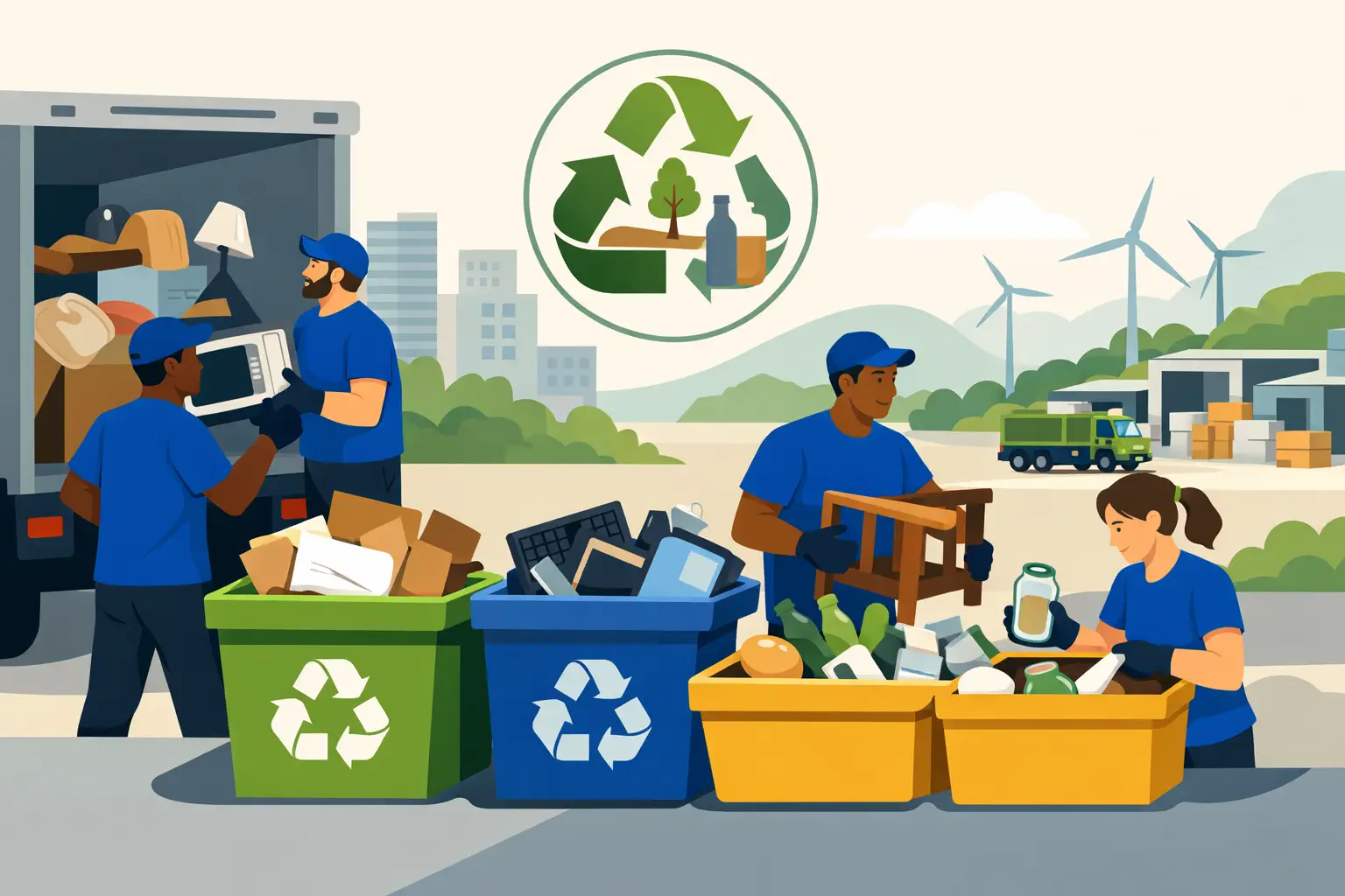 Can Junk Haulers Recycle? What Gets Saved