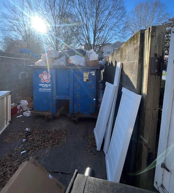 Dumpster Area Clean Up, Junk Punk