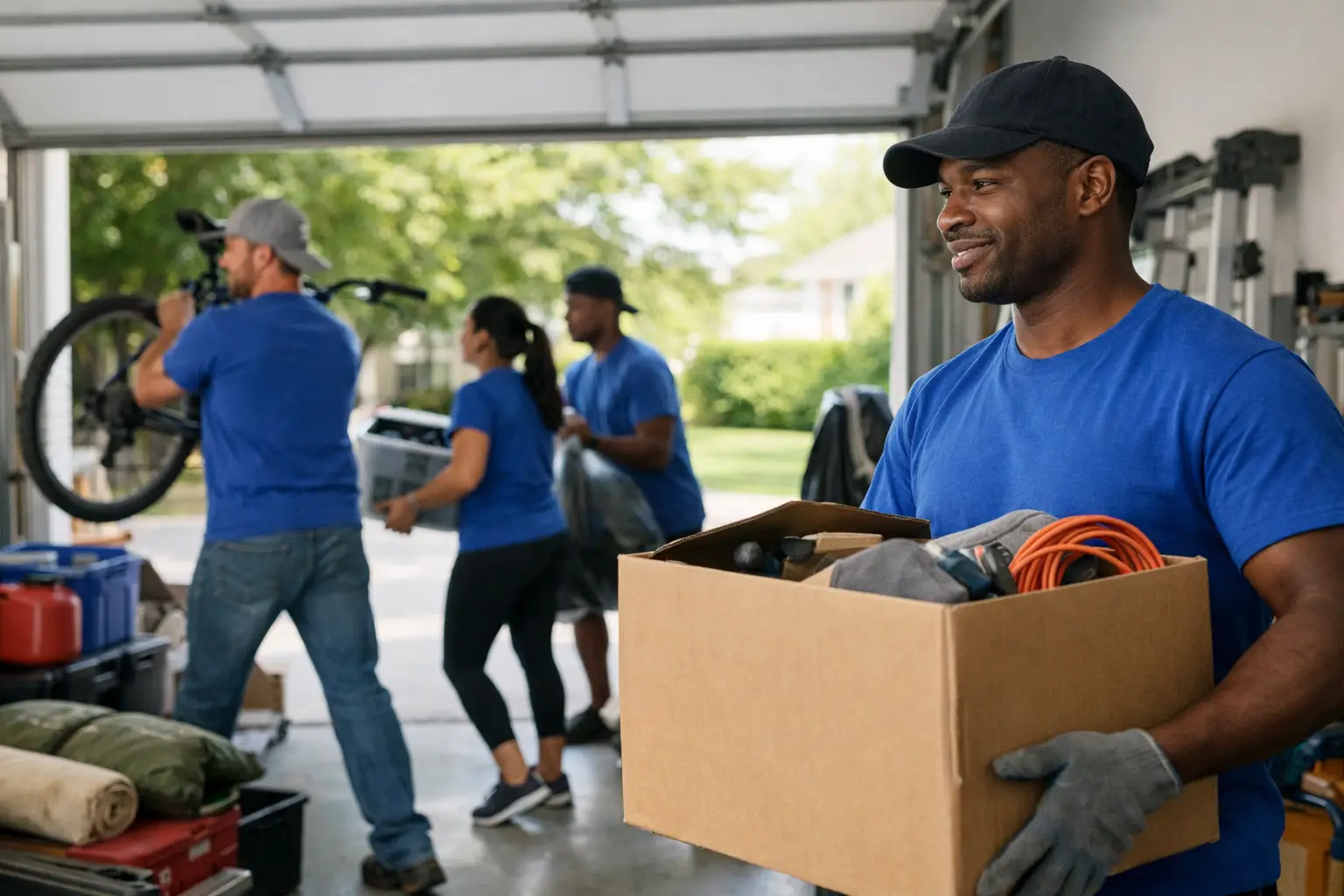 How to Declutter a Garage in Charlotte Fast