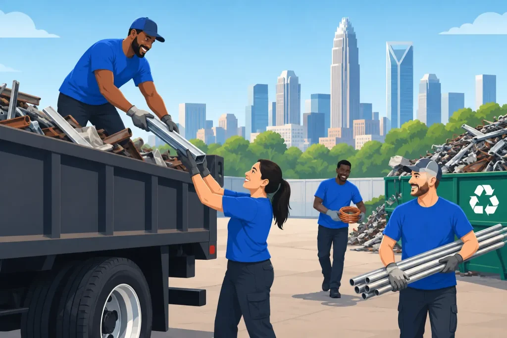 Who Hauls Scrap Metal in Charlotte? Local Help